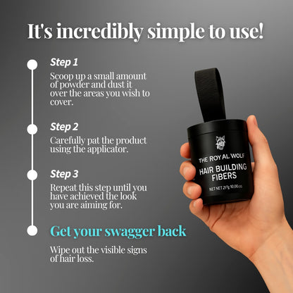 Royal Wolf Premium Hair Building Fibres